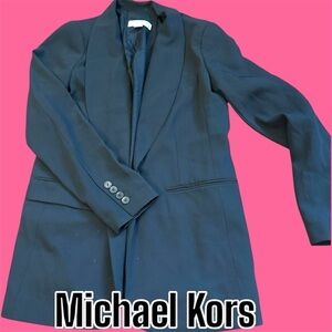 Michael Kors Black Blazer Tailored Suit Jacket Preloved